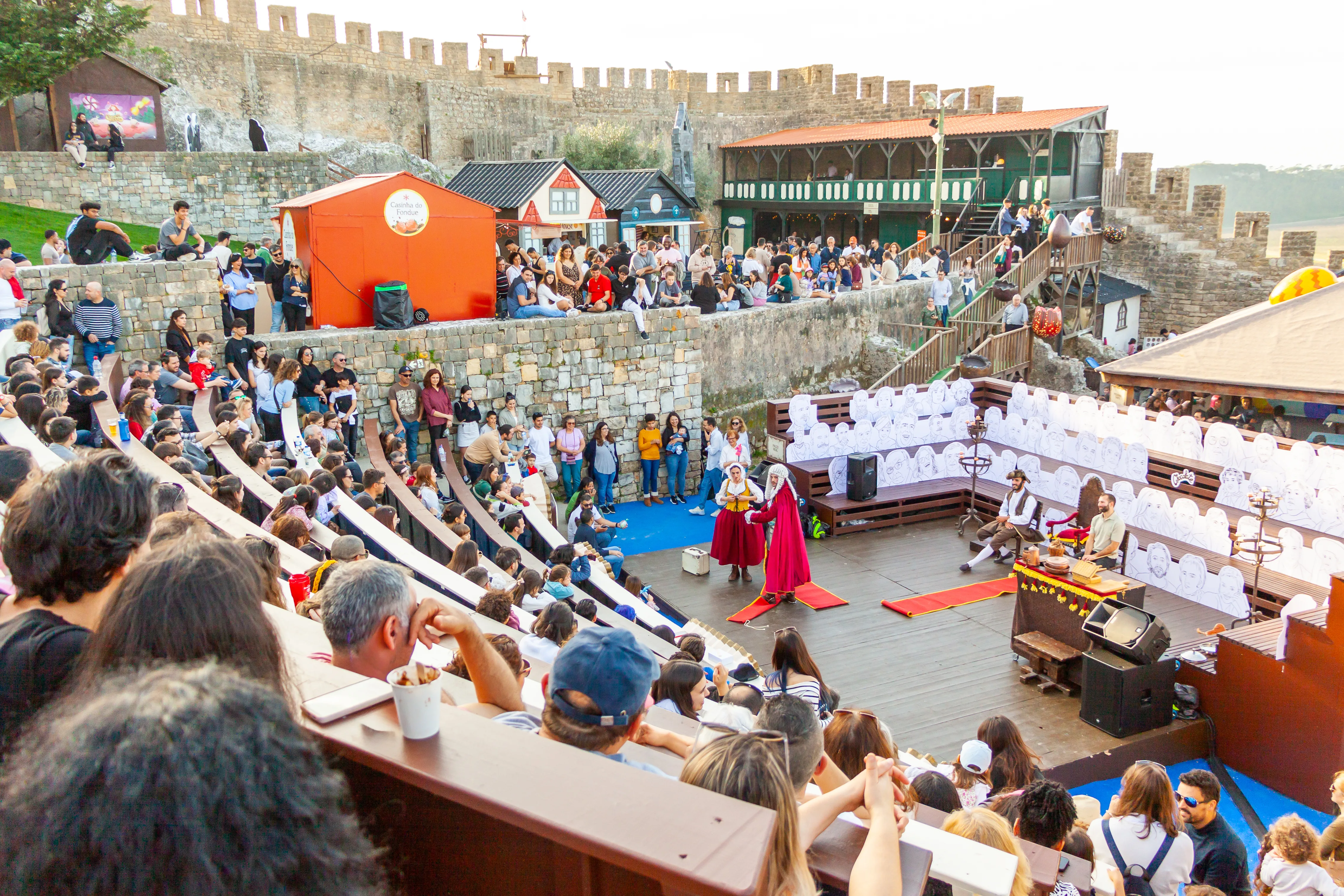 Vista de Óbidos, a Vila do Chocolate